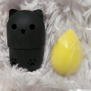 Silicone cat makup sponge kit‎